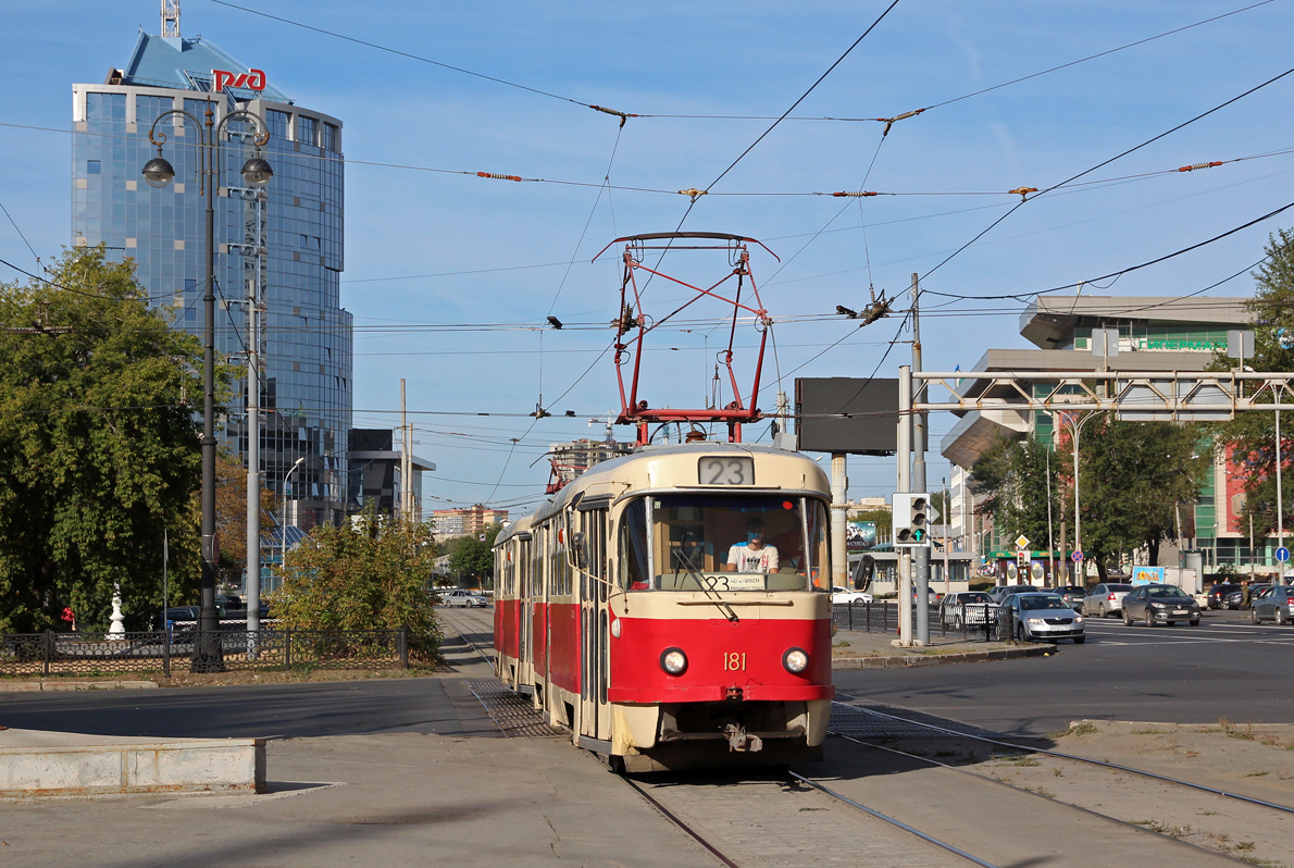 Екатеринбург, Tatra T3SU № 181