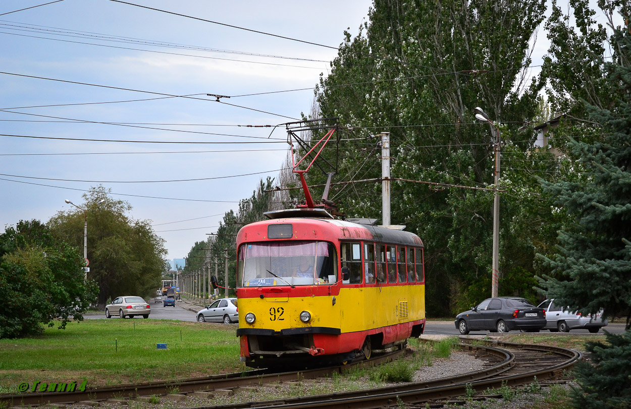 Волжский, Tatra T3SU № 92