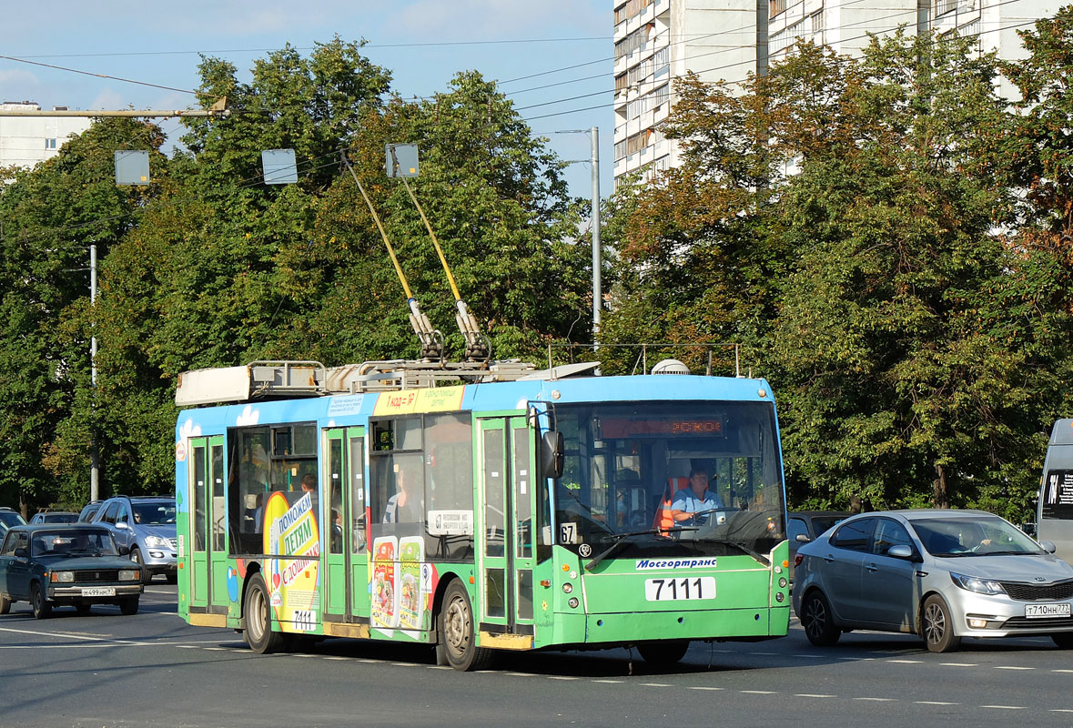 Москва, Тролза-5265.00 «Мегаполис» № 7111