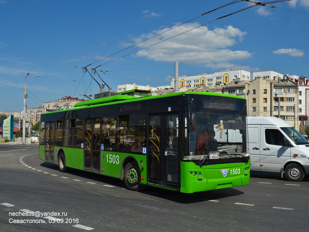 Севастополь, ЛАЗ E183A1 № 1503