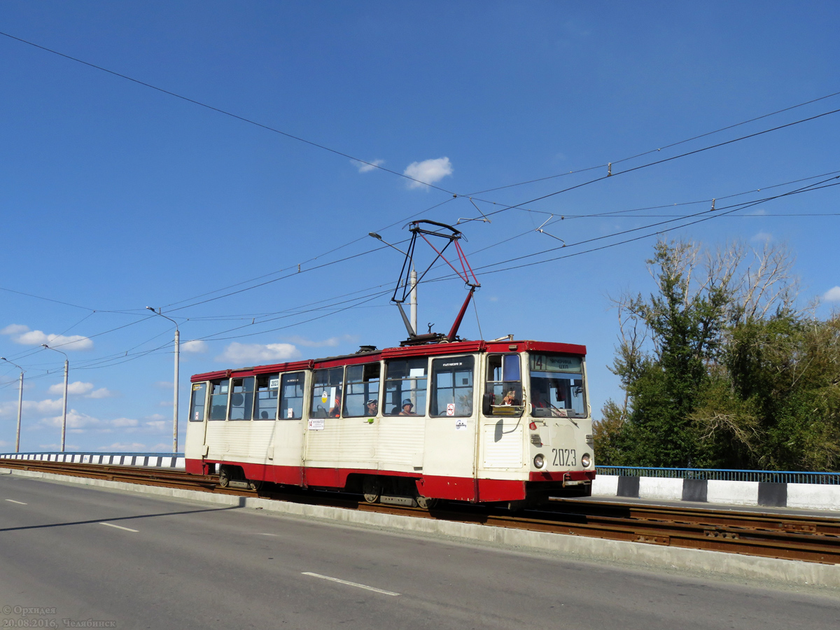 Челябинск, 71-605 (КТМ-5М3) № 2023