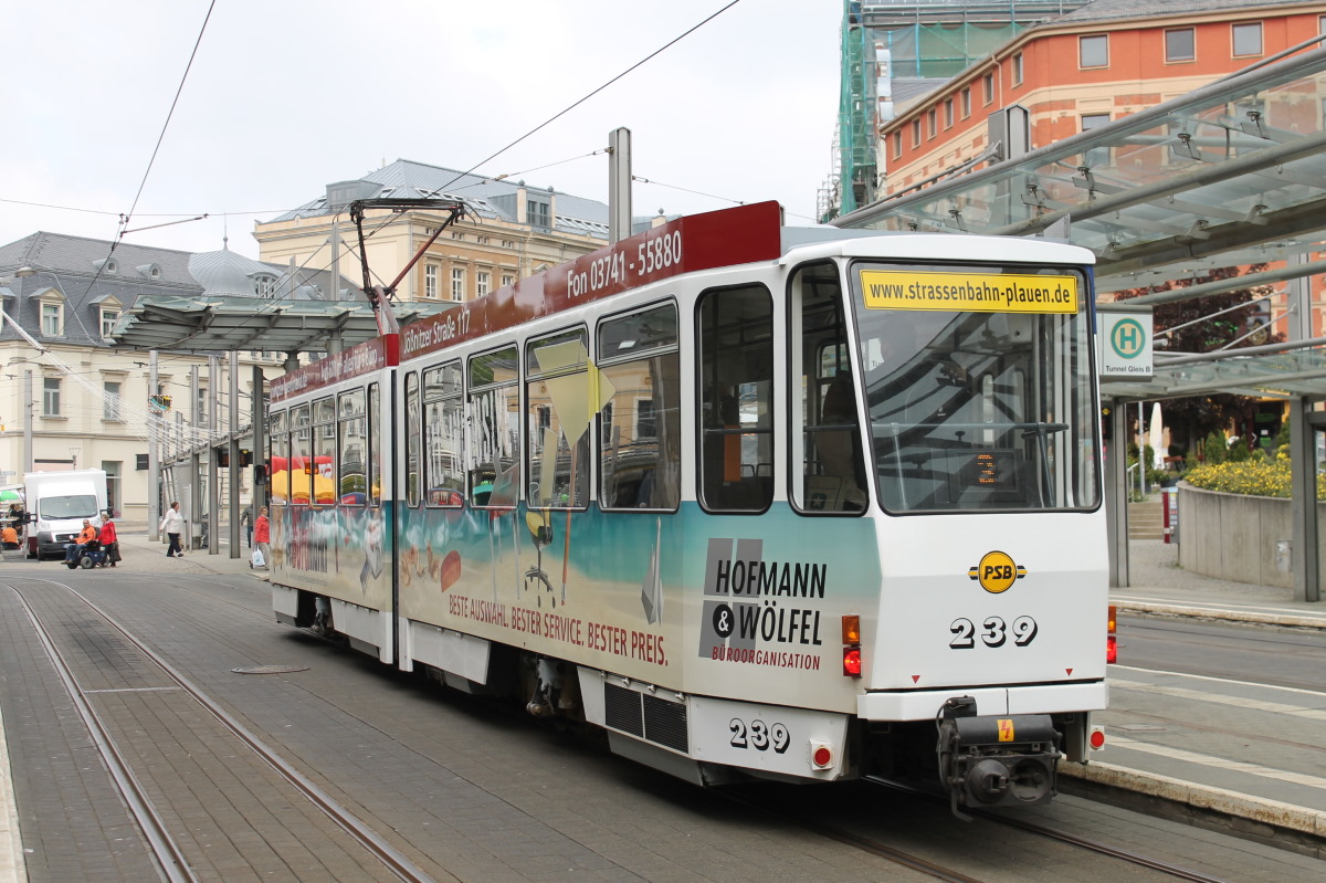 Plauen, Tatra KT4DMC — 239 Plauen, Tatra KT4DMC — 239