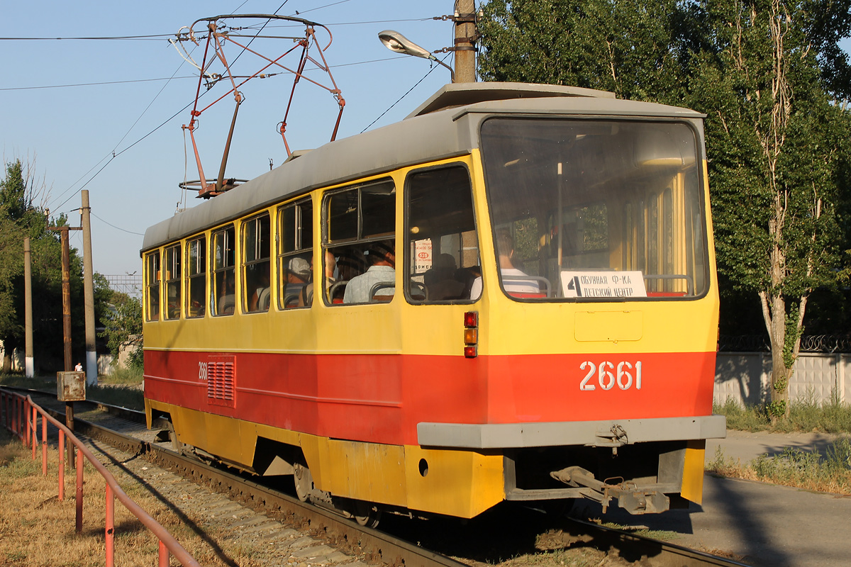 Volgograd, Tatra T3SU mod. VZSM # 2661