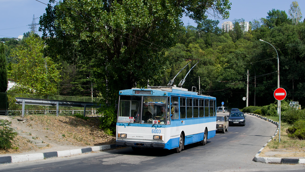 Крымский троллейбус, Škoda 14Tr02/6 № 6003
