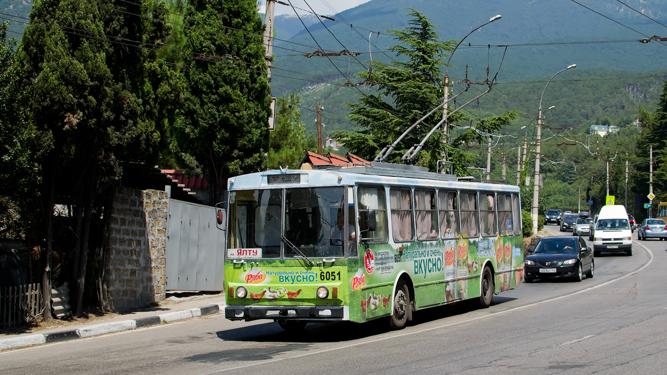 ყირიმის ტროლეიბუსი, Škoda 14Tr02/6 № 6051 ყირიმის ტროლეიბუსი, Škoda 14Tr02/6 № 6051
