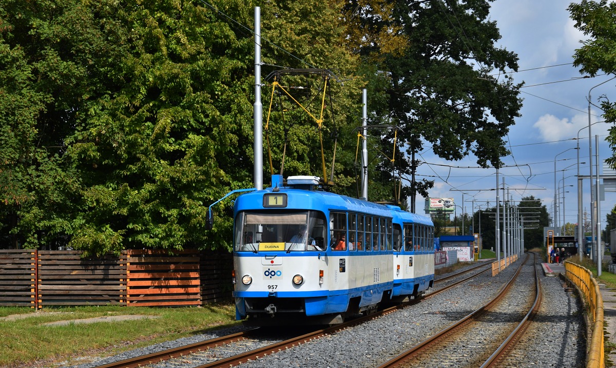 Острава, Tatra T3SUCS № 957
