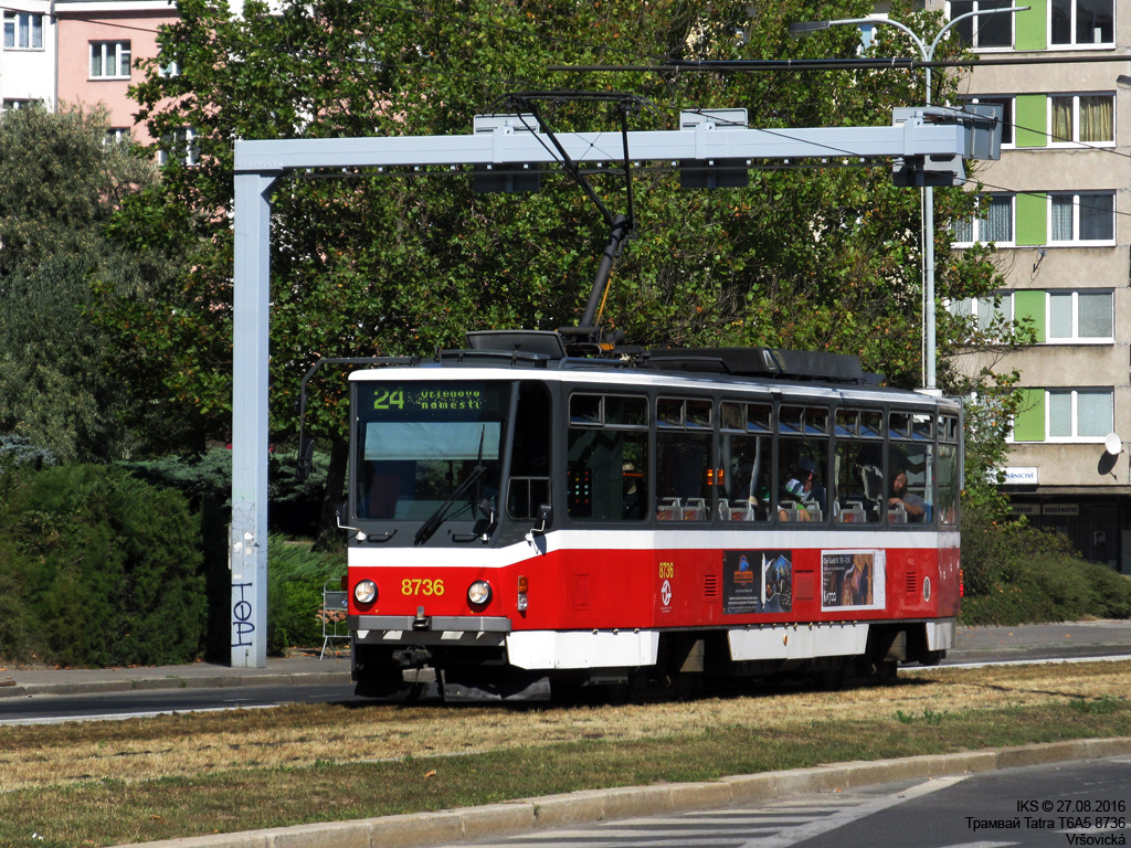 Praha, Tatra T6A5 nr. 8736
