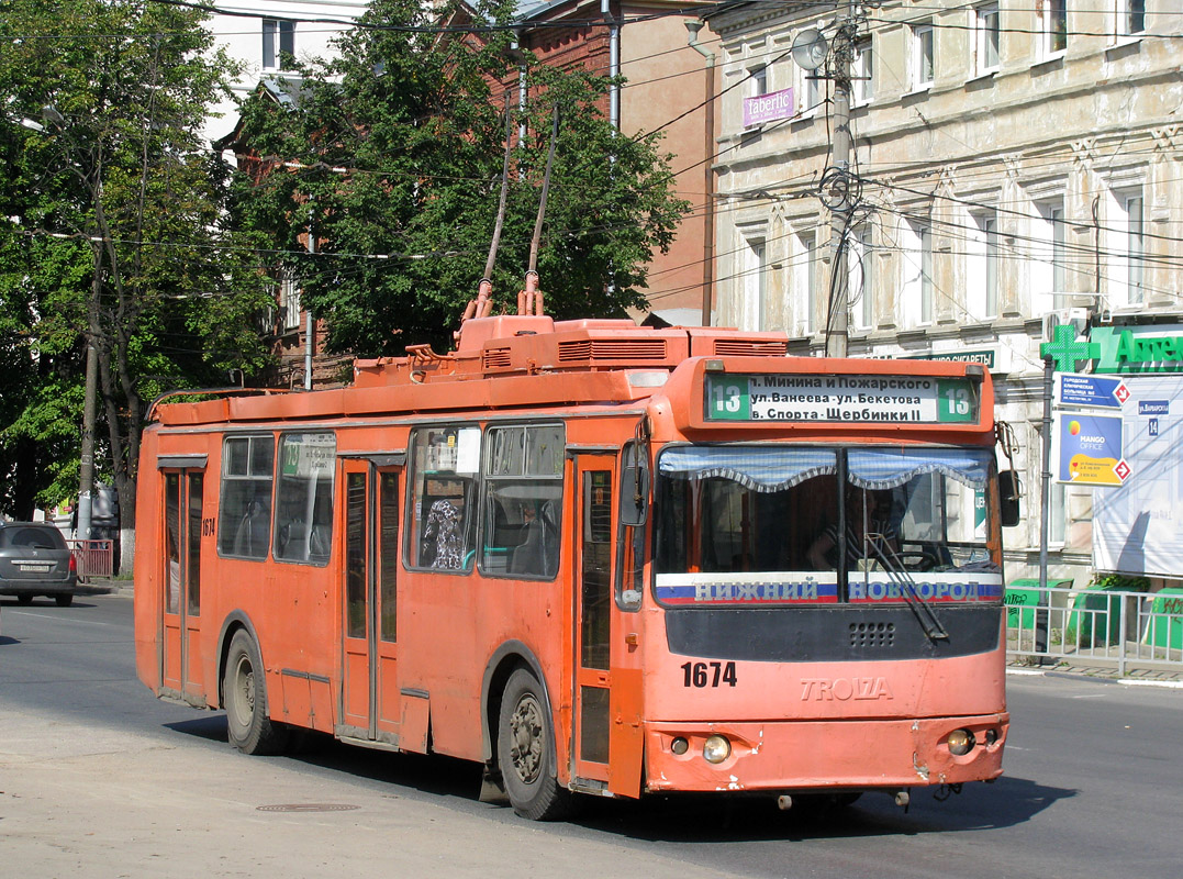 Нижний Новгород, ЗиУ-682Г-016.03 № 1674