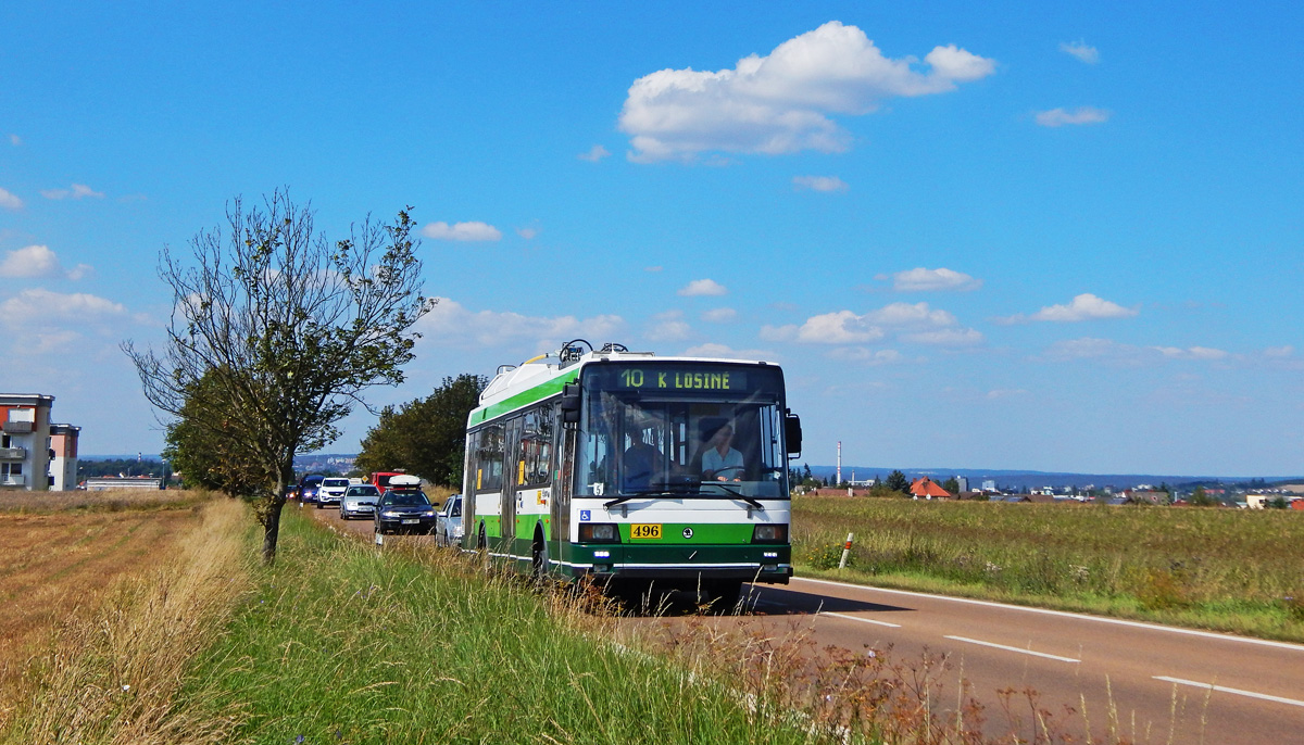 Plzeň, Škoda 21TrACI # 496