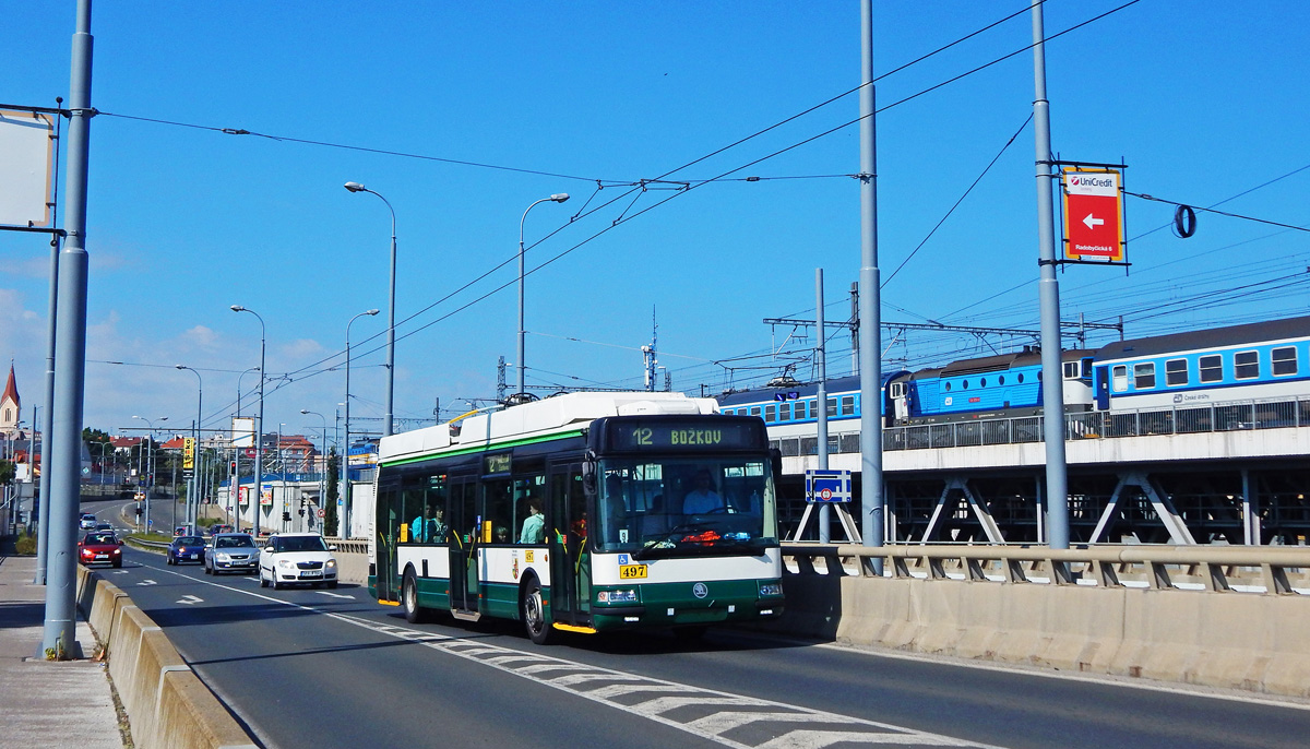 Plzeň, Škoda 24Tr Irisbus Citybus # 497