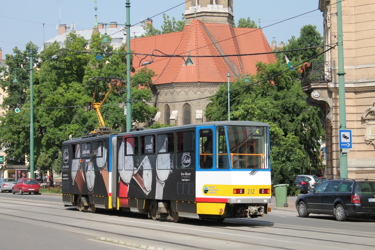 Сегед, Tatra KT4DMC № 212
