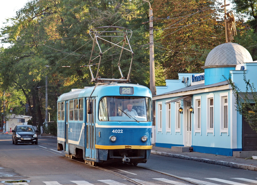 Одесса, Tatra T3R.P № 4022