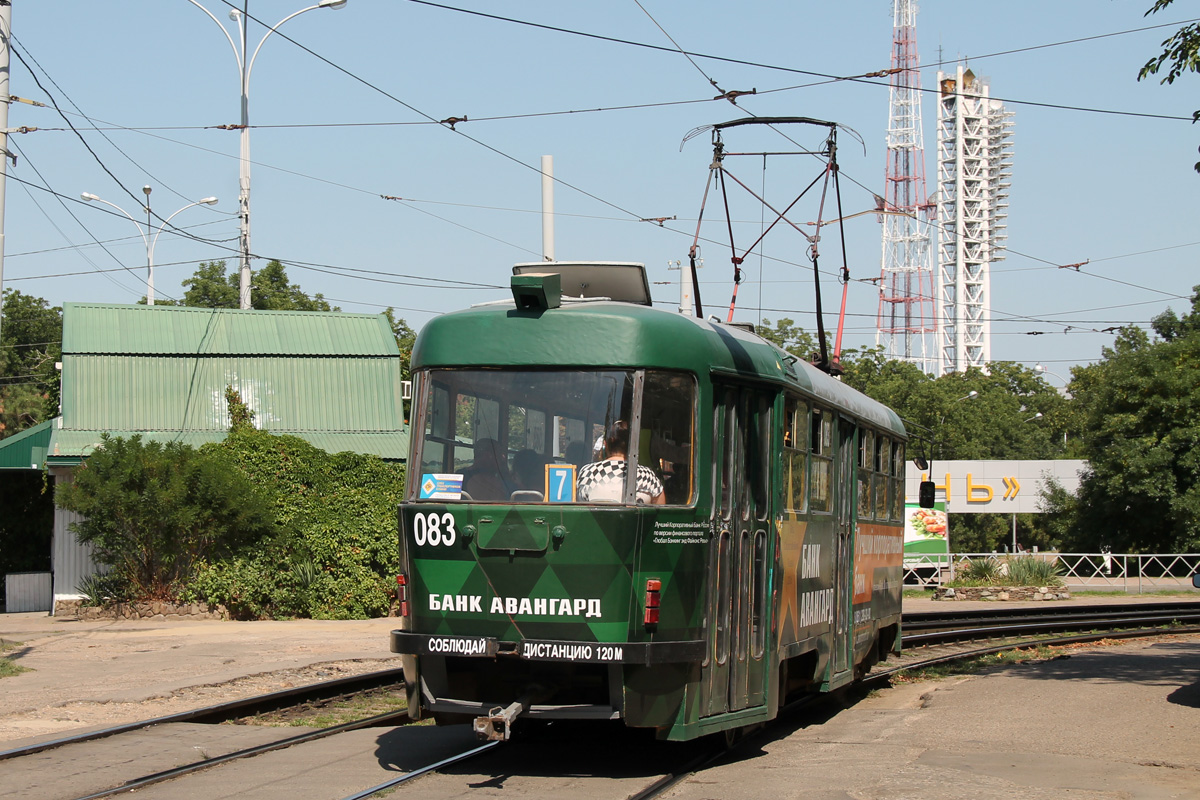 Краснодар, Tatra T3SU № 083