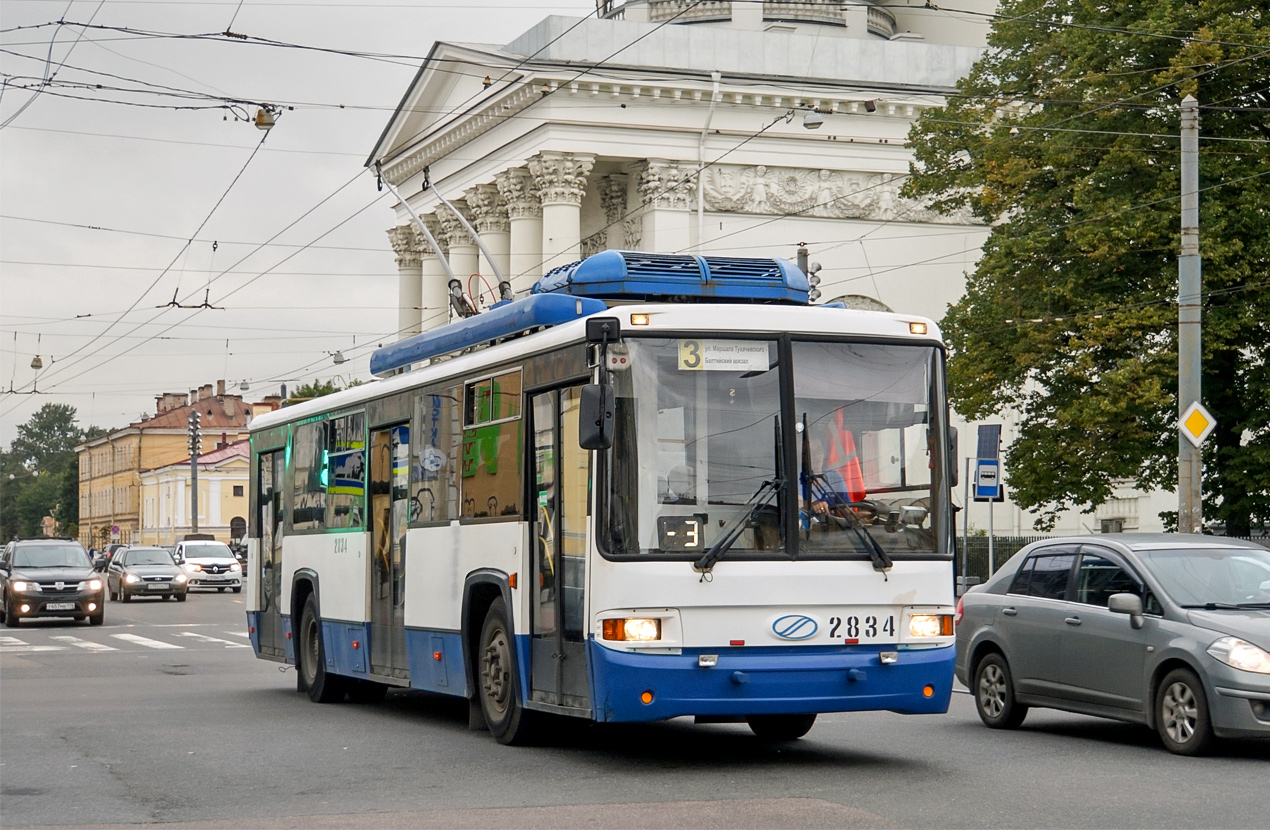 Санкт-Петербург, БТЗ-52768Т № 2834