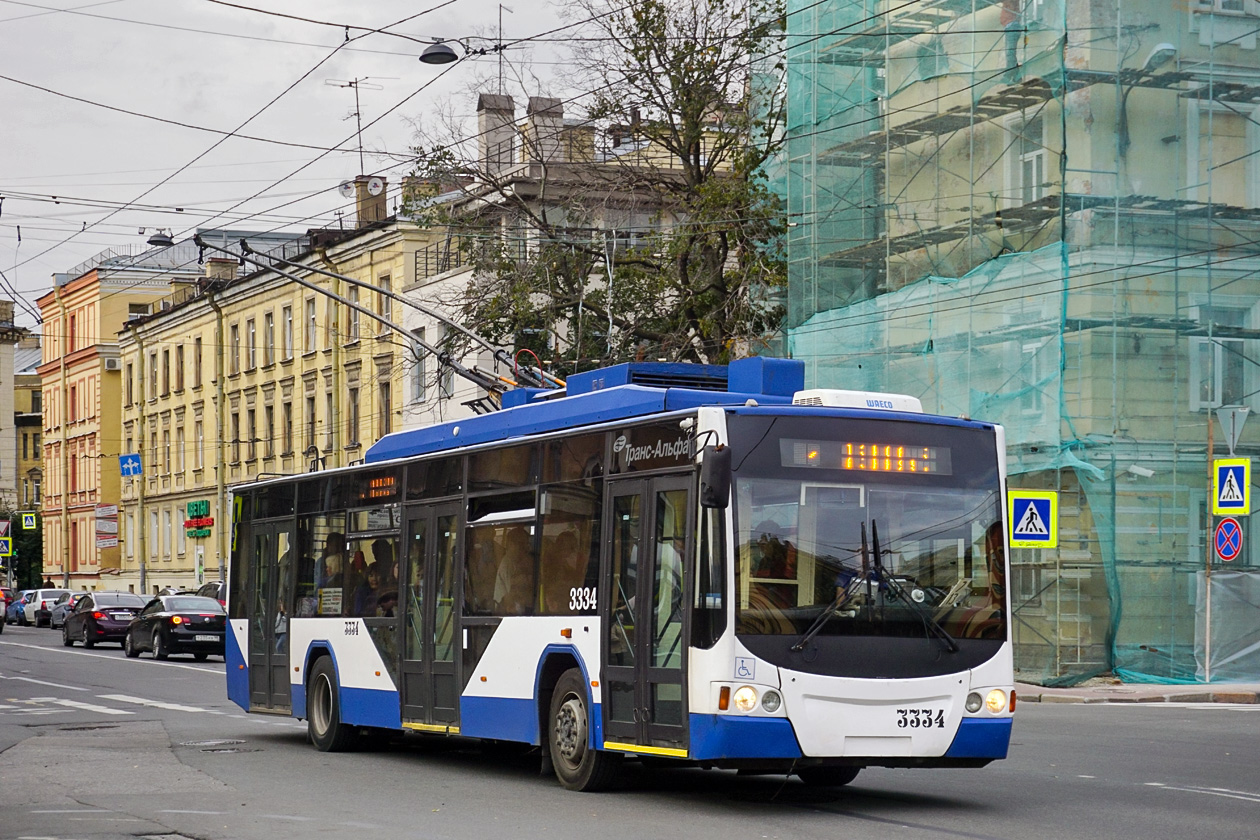 Санкт-Петербург, ВМЗ-5298.01 «Авангард» № 3334
