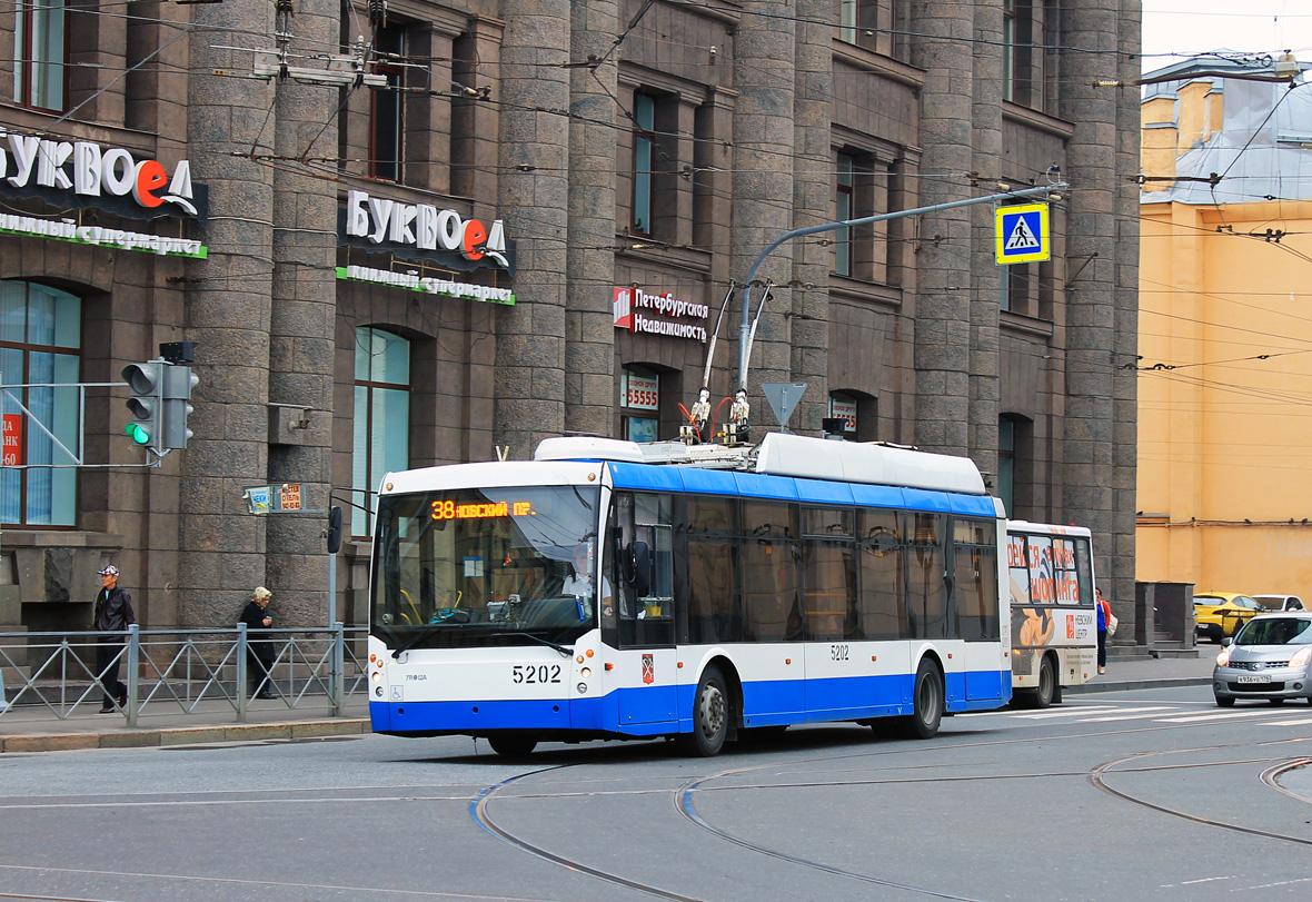 Санкт-Петербург, Тролза-5265.00 «Мегаполис» № 5202