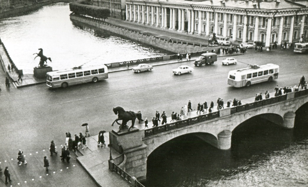 Sanktpēterburga — Historical trolleybus photos