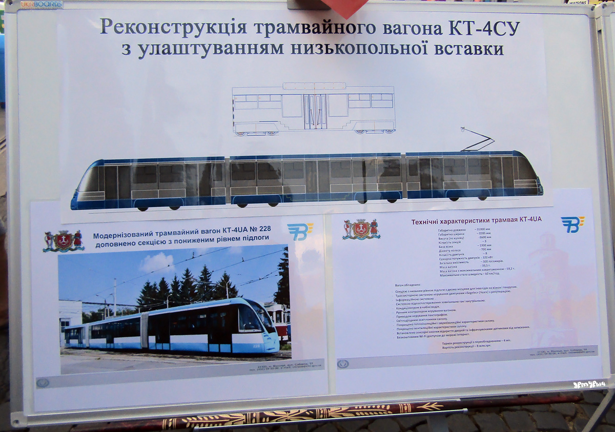 Виница — Производство трамваев VinWay