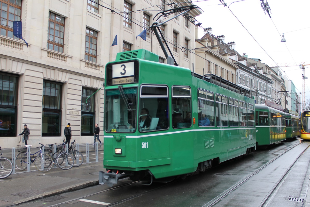 Базель, Schindler/SIG/BBC Be 4/4 № 501