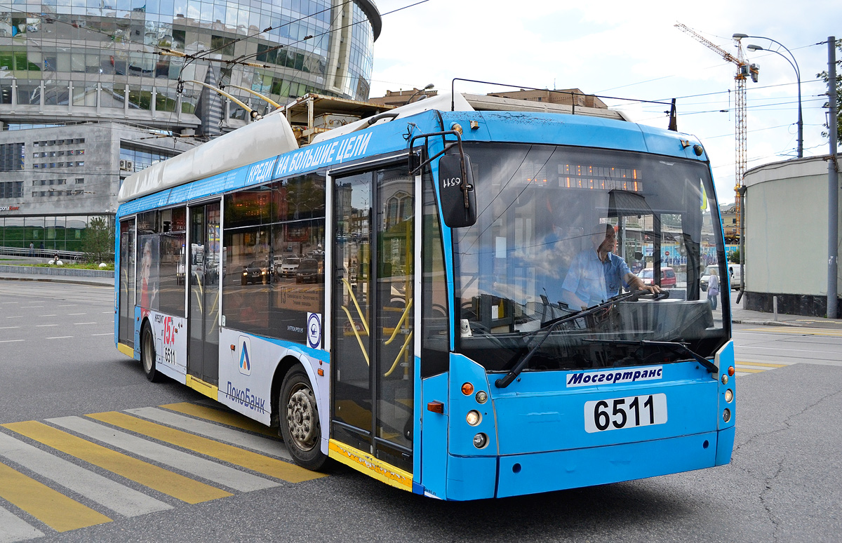 Москва, Тролза-5265.00 «Мегаполис» № 6511