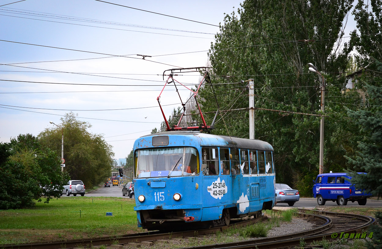 Волжский, Tatra T3SU № 115