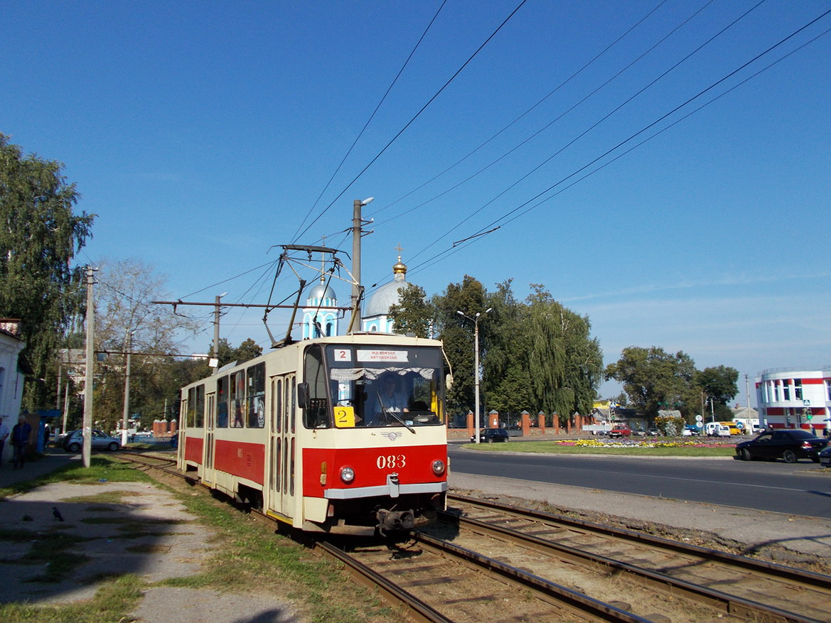 Курск, Tatra T6B5SU № 083