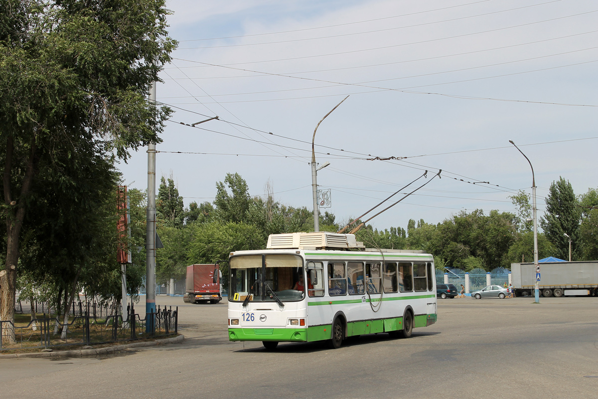 Астрахань, ЛиАЗ-5280 № 126 Астрахань, ЛиАЗ-5280 № 126