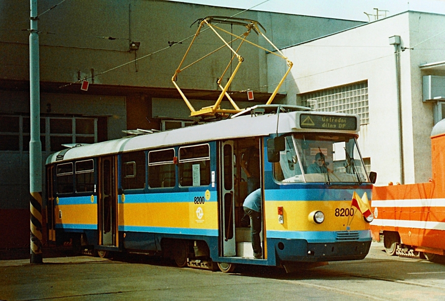 Прага, Tatra T3G № 8200