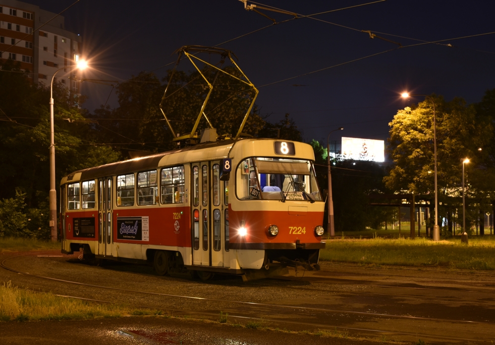 Прага, Tatra T3SUCS № 7224