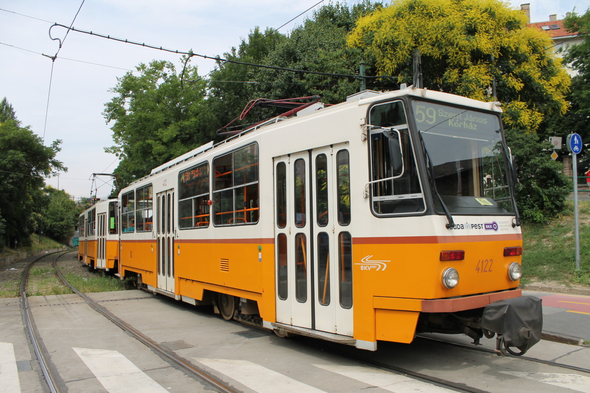 Будапешт, Tatra T5C5K2 № 4122
