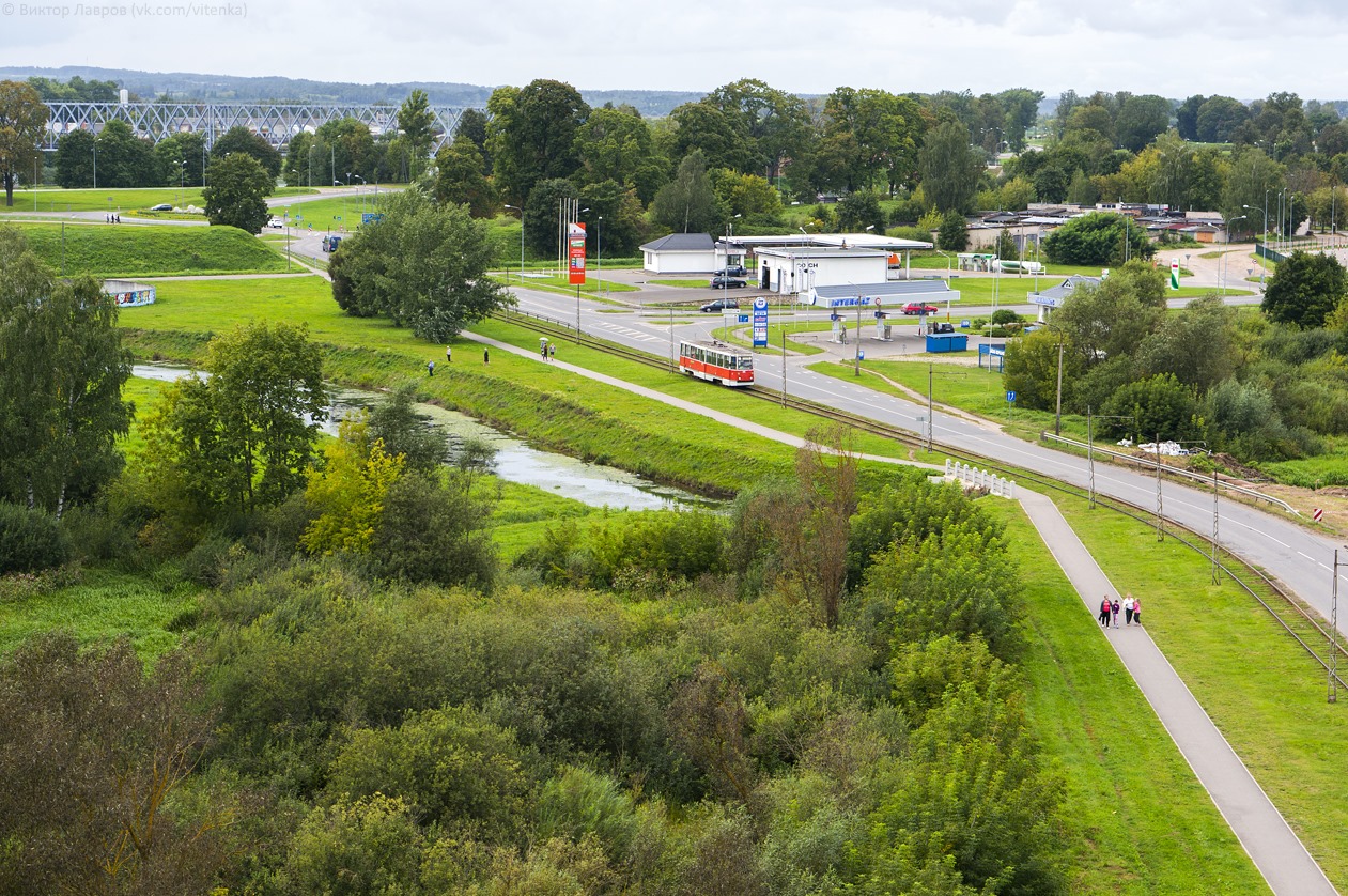 Даугавпилс — Трамвайные линии и инфраструктура