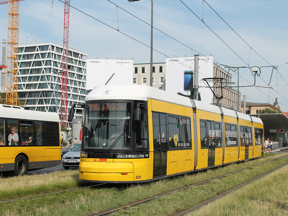 Берлин, Bombardier Flexity Berlin (GT6-08ZR/F6Z) № 4015