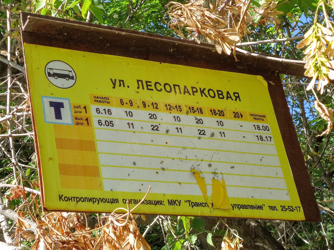 Kurgan — Graphics and schedule