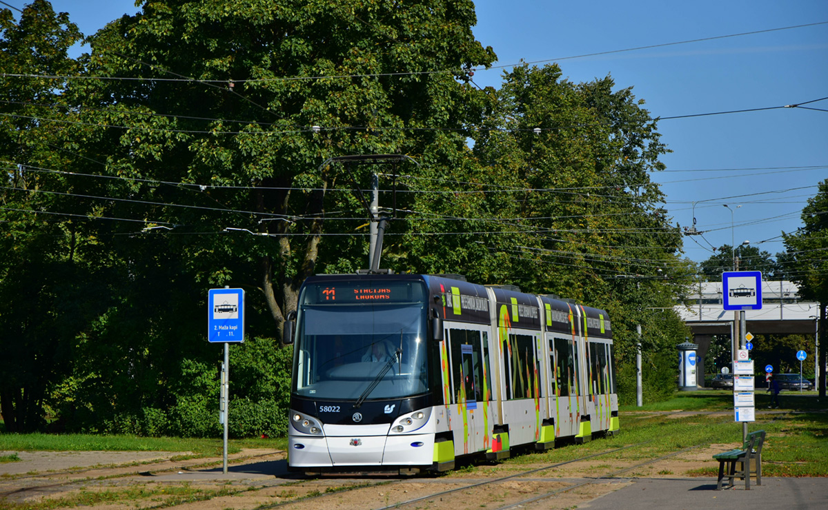 Рига, Škoda 15T1 ForCity Alfa Riga № 58022