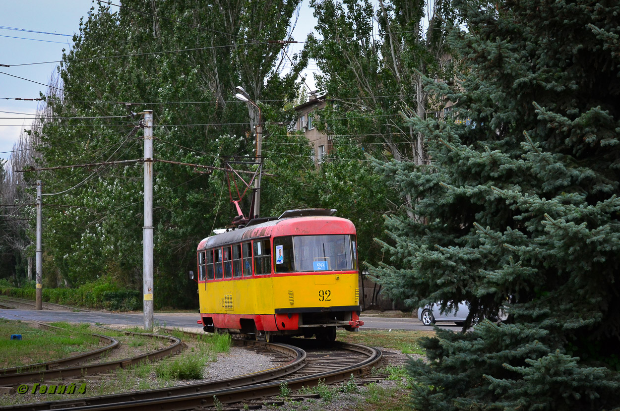 Волжский, Tatra T3SU № 92