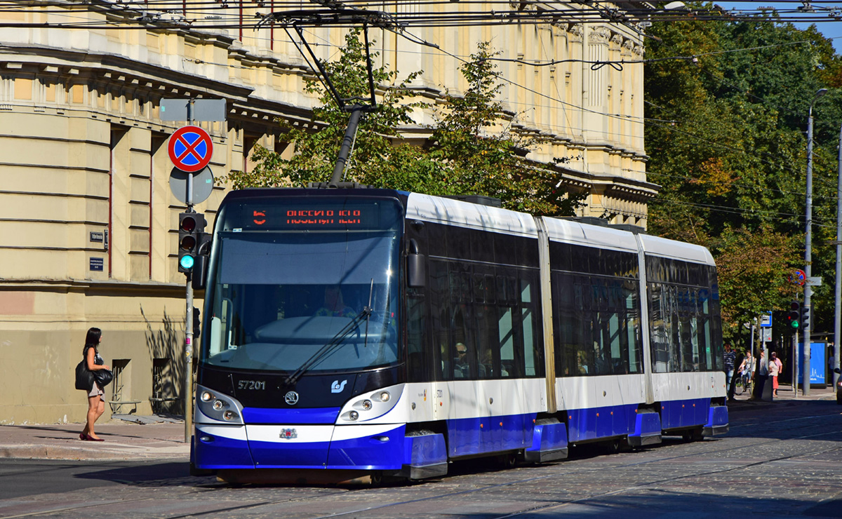 Riia, Škoda 15T ForCity Alfa Riga № 57201