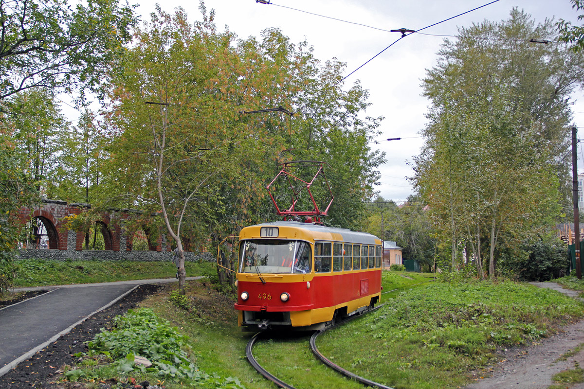 Jekatyerinburg, Tatra T3SU (2-door) — 496