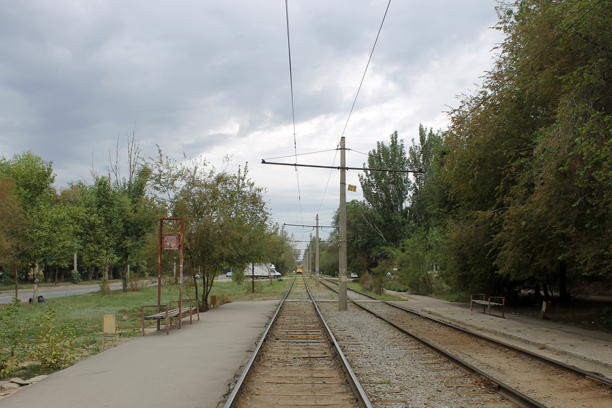 Волжский — Трамвайные линии и инфраструктура