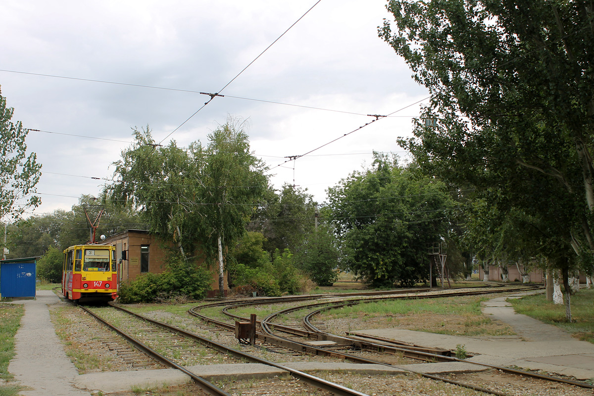 Волжский — Трамвайные линии и инфраструктура