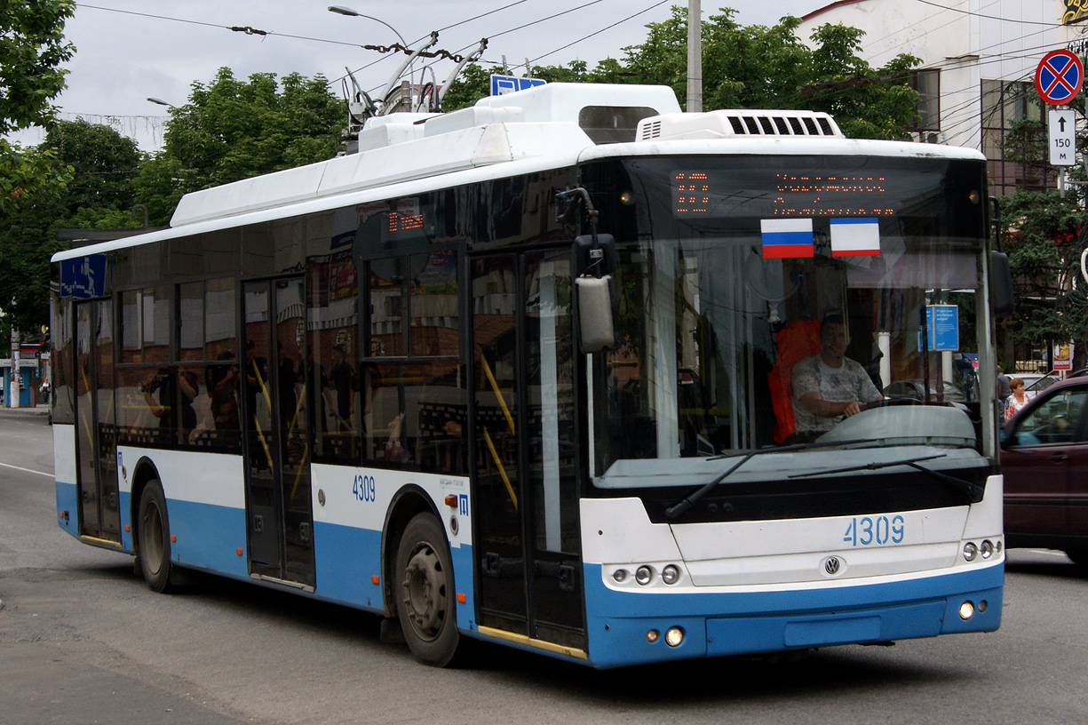 Крымский троллейбус, Богдан Т70110 № 4309