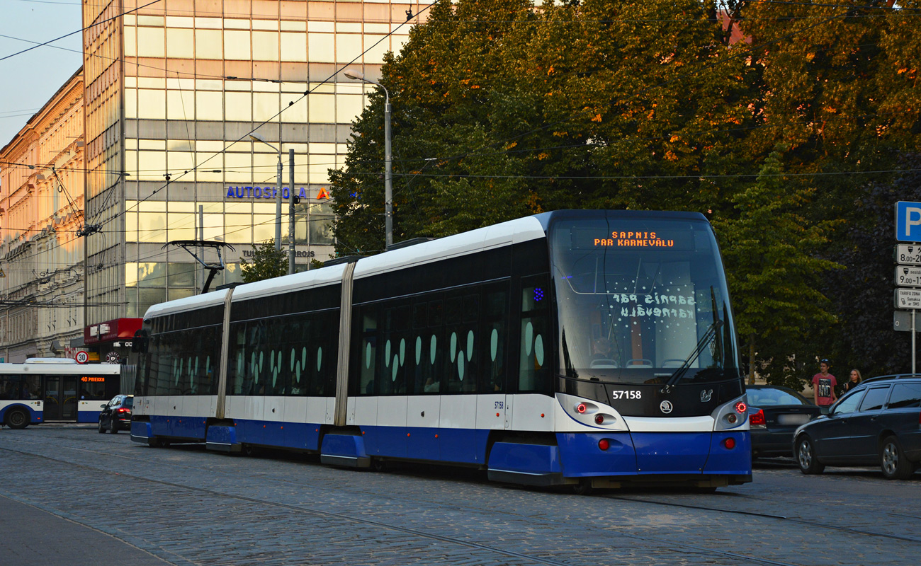 Рига, Škoda 15T ForCity Alfa Riga № 57158