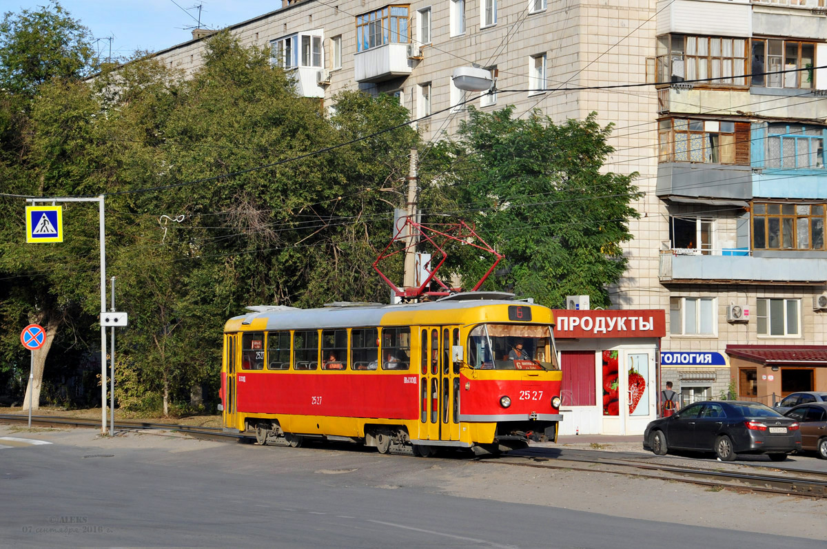 Volgograd, Tatra T3SU (2-door) # 2527 Volgograd, Tatra T3SU (2-door) # 2527