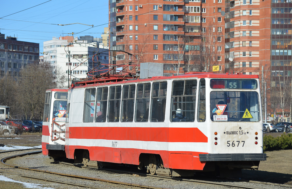 Санкт-Петербург, ЛМ-68М № 5677