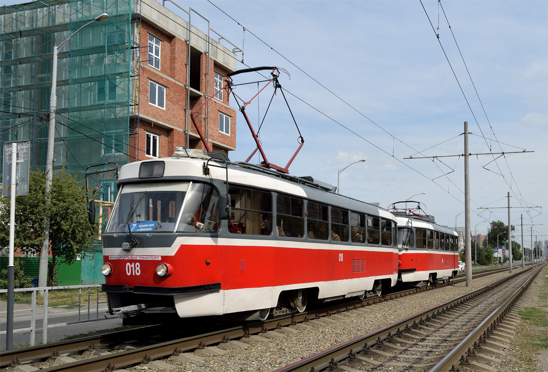 Краснодар, Tatra T3SU КВР ТРЗ № 018