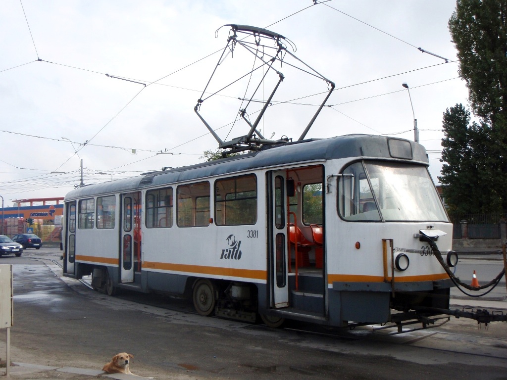 Бухарест - Илфов, Tatra T4R № 3381