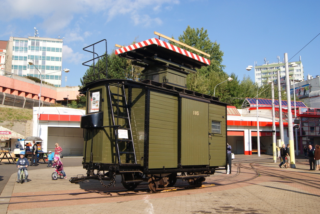 Либерец ― Яблонец-над-Нисой, Двухосный вагон-вышка № 105