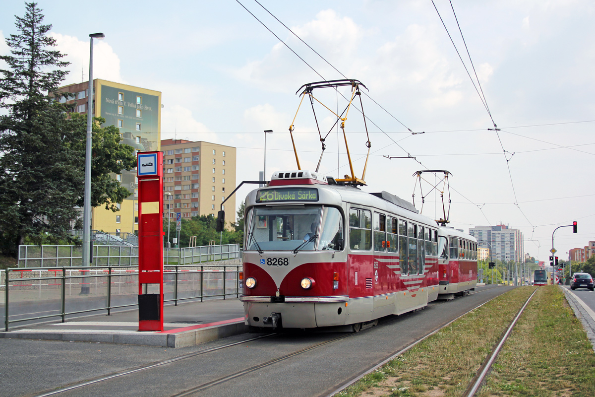 Прага, Tatra T3R.PLF № 8268