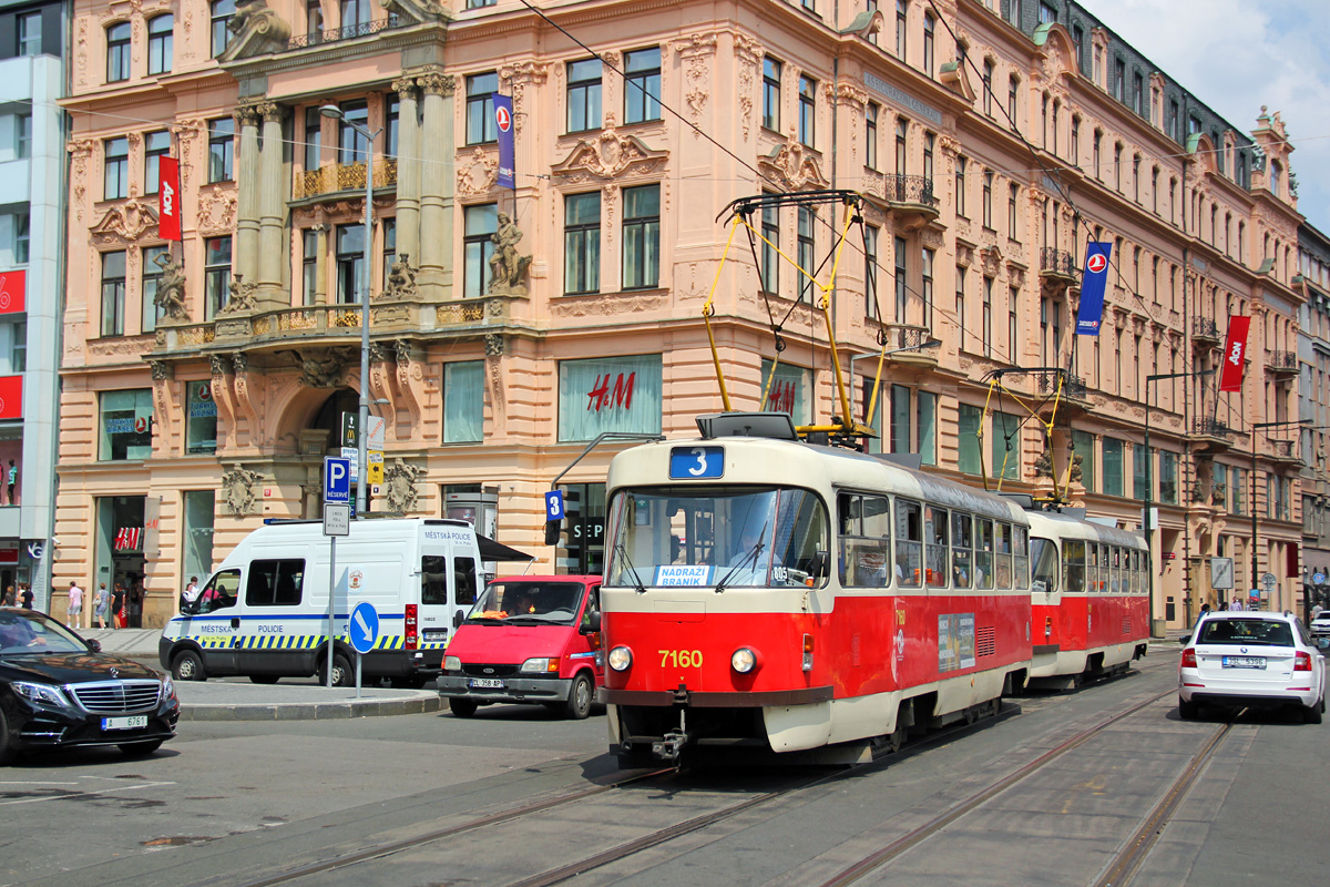 Прага, Tatra T3SUCS № 7160