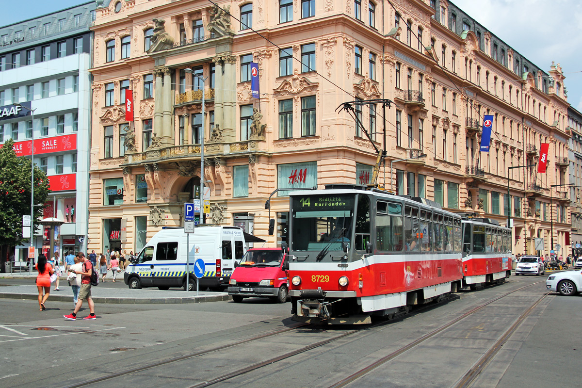 Прага, Tatra T6A5 № 8729