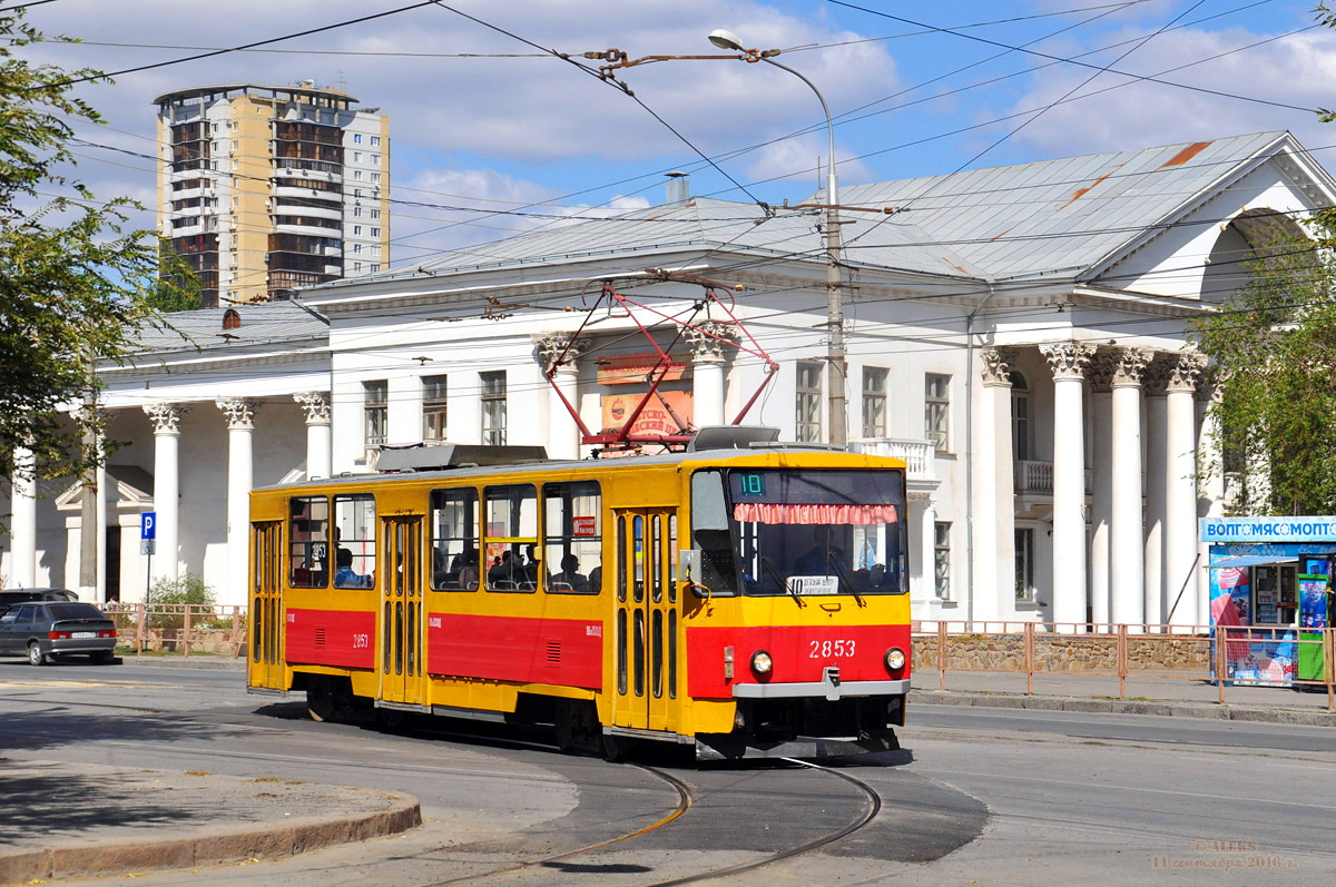 Волгоград, Tatra T6B5SU № 2853